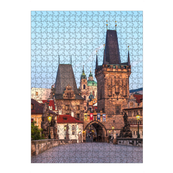artboxONE Puzzle "Karlsbrücke - Prag" artboxONE - Reise,Architektur,Städte / Prag