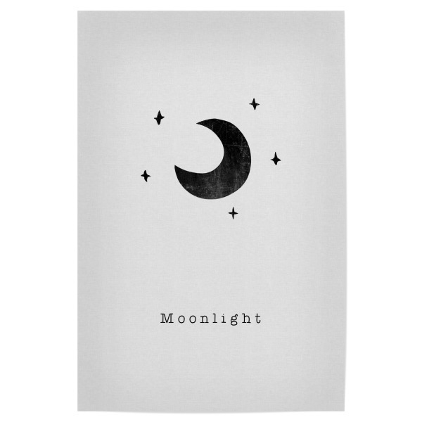 Poster "Quote Set - Moonlight" artboxONE - Typografie,Natur,Musik,Festivals,Galaxy