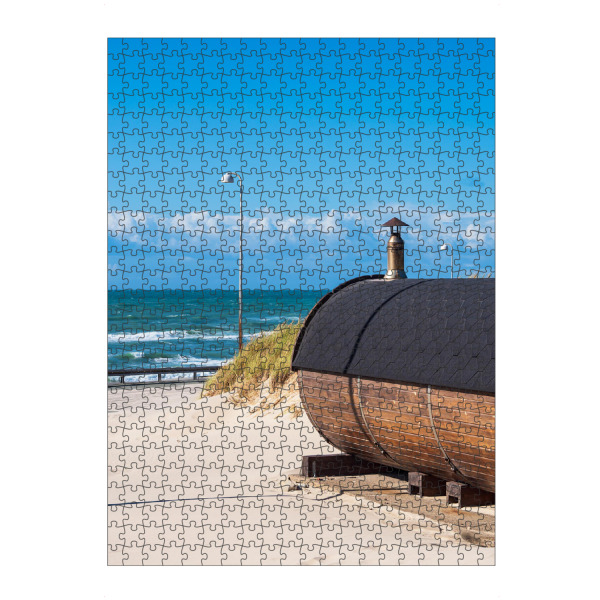 artboxONE Puzzle "Sand, Düne, Laterne" artboxONE - Natur,Reise,Architektur,Reise / Strand und Meer,Reise / Länder