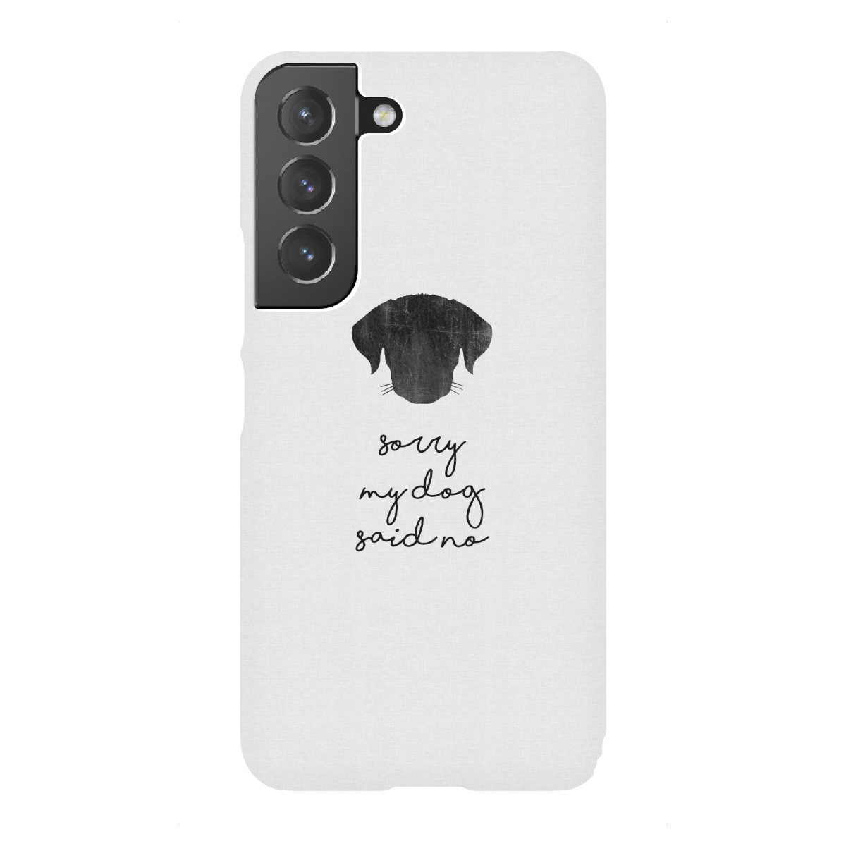 "Mein Hund hat nein gesagt"für Samsung Galaxy - Premium-Case Handyhülle artboxONE