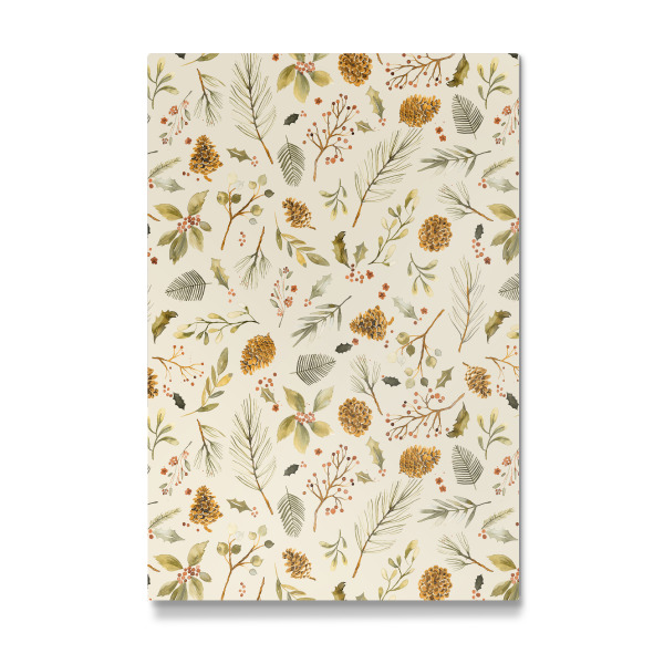 Galerie-Print "Weihnachten Kiefer natur rustikal" 30x20 cm artboxONE