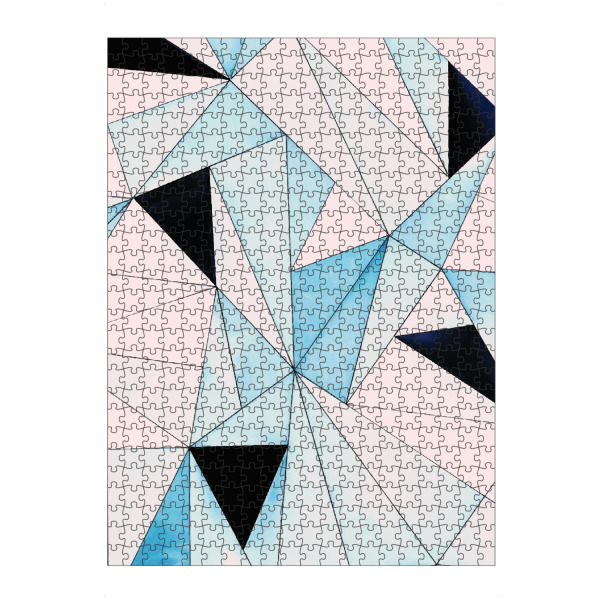 Puzzle Ravensburger "Geometrische Auswaschung" artboxONE - Abstrakt,Geometrie