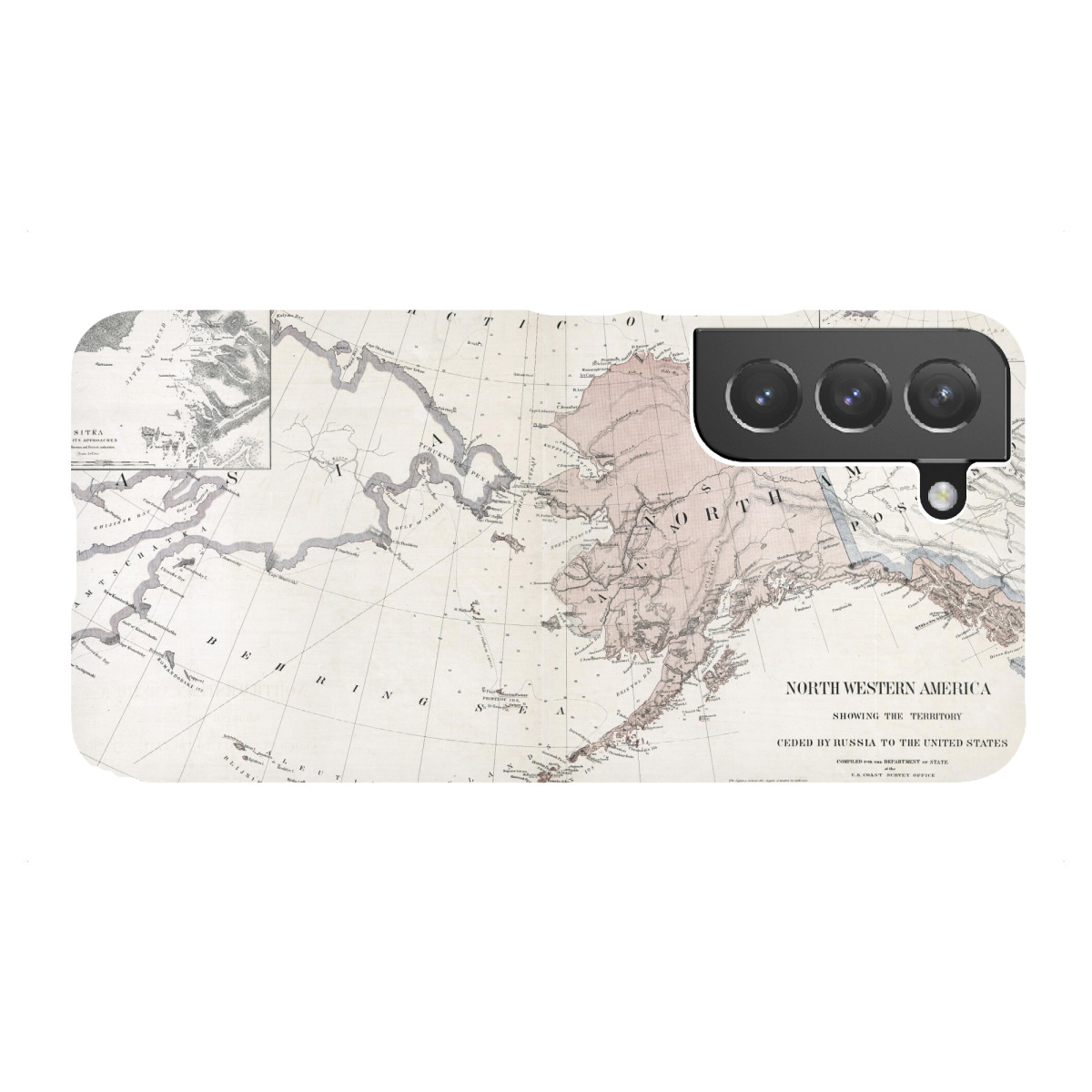 "Alaska-Bildkarte"für Samsung Galaxy - Premium-Case Handyhülle artboxONE