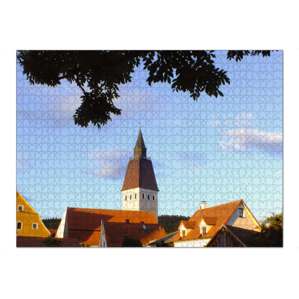 Puzzle Ravensburger "Berching in Bayern" artboxONE - Städte,Reise,Architektur,Reise / Länder