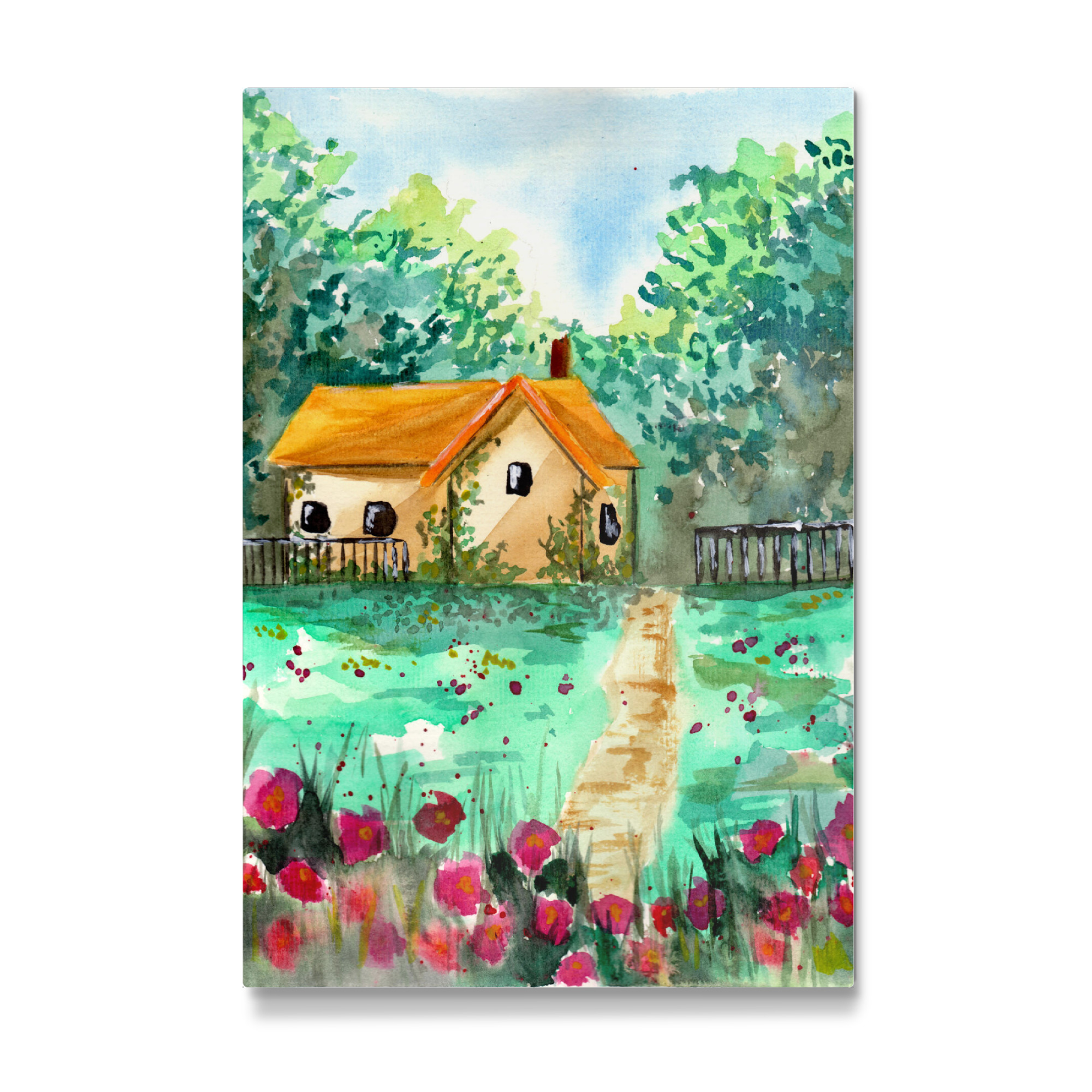 Galerie-Print "Kleines Gartenhaus" 30x20 cm artboxONE
