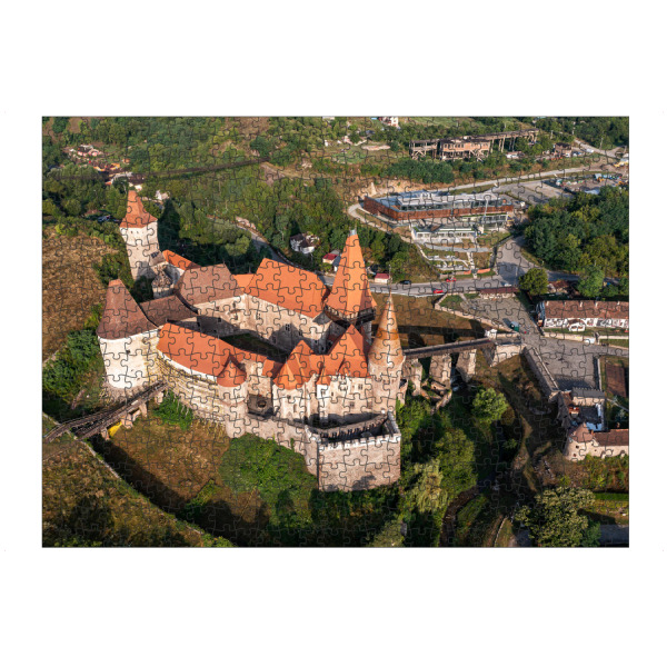 artboxONE Puzzle "Die Burg Hunedoara in Rumänien" artboxONE - Städte,Architektur