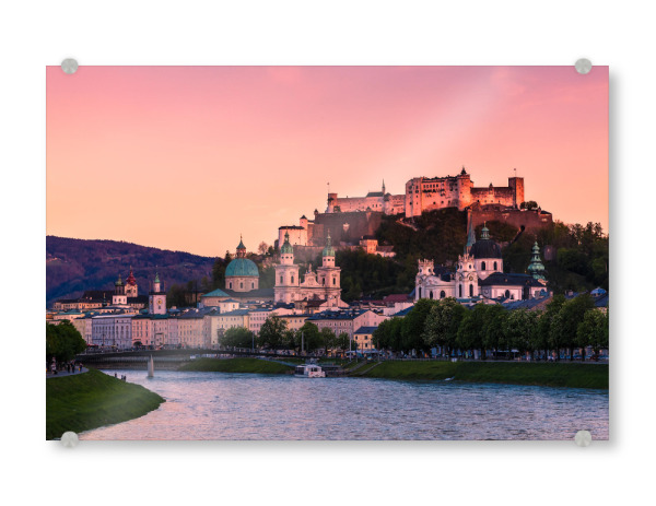 Acrylglasbild "Salzburg, Österreich" artboxONE - Städte,Natur,Architektur