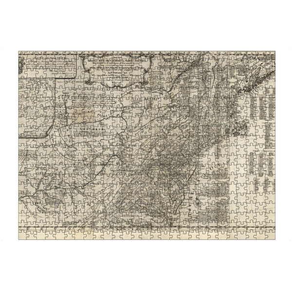 artboxONE Puzzle "Karte von Nordamerika" artboxONE - Kartografie