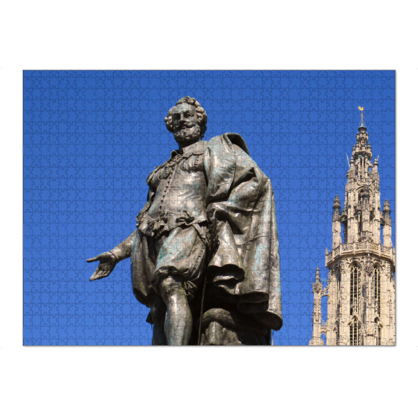 Puzzle Ravensburger "Rubens in Antwerpen" artboxONE - Städte,Reise,Architektur,Reise / Länder