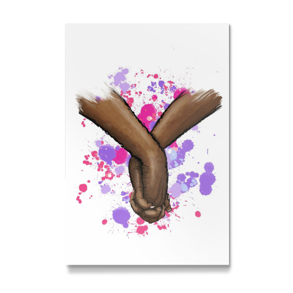 Galerie-Print "Hands Together | African American" 30x20 cm artboxONE
