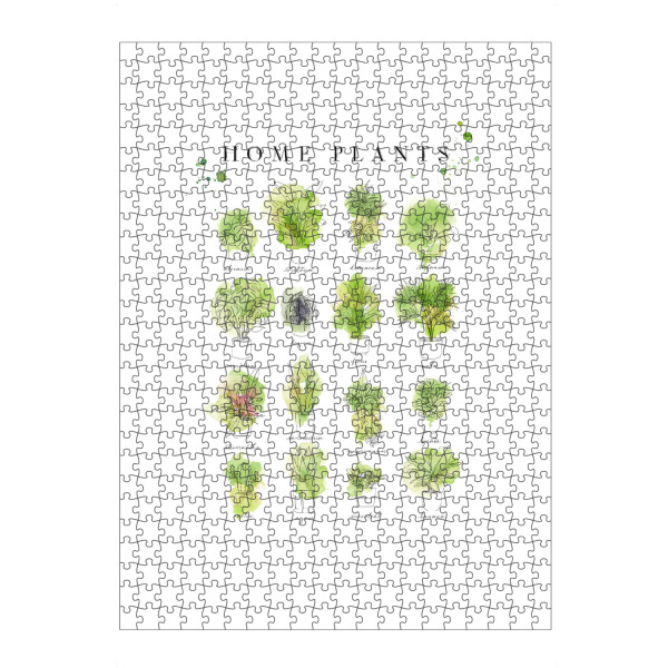 Puzzle Ravensburger "Aquarell heimische Pflanzen" artboxONE - Natur,Streetart