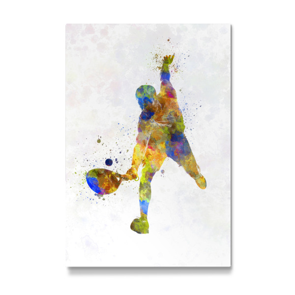 Galerie-Print "Aquarell-Paddelspieler-c" 30x20 cm artboxONE