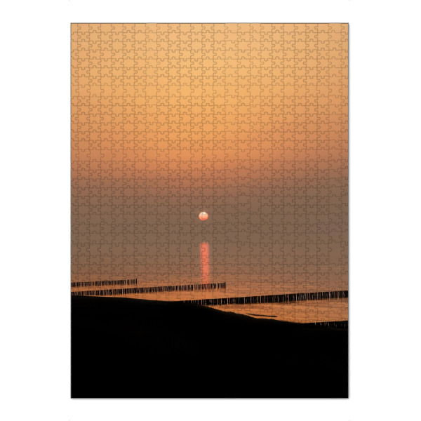 Puzzle Ravensburger "RUHIGES MEER BEI SONNENUNTERGANG" artboxONE - Natur,Reise,Reise / Strand und Meer