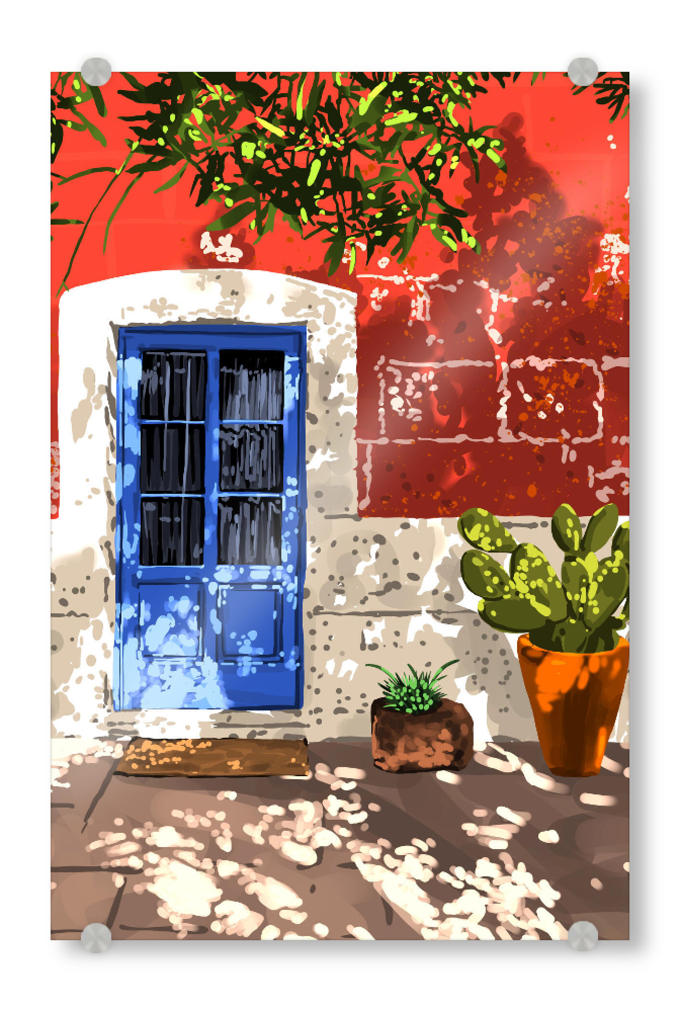 Acrylglasbild "Intentful Living | Summer" artboxONE - Architektur