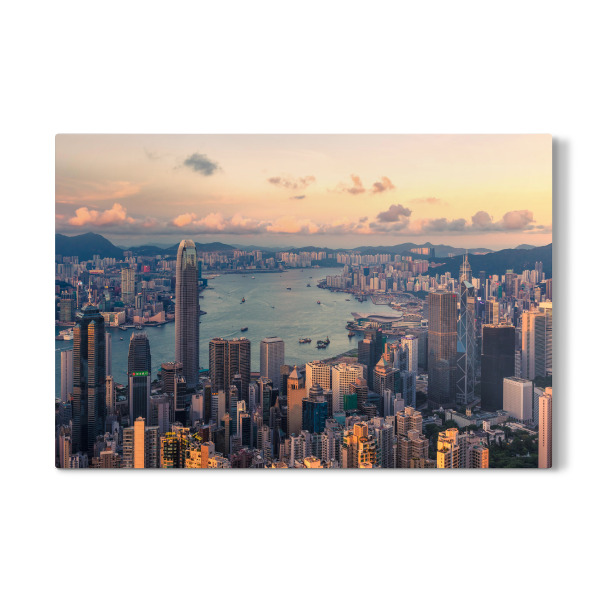 Galerie-Print "Hongkong und Victoria Harbour" 30x20 cm artboxONE