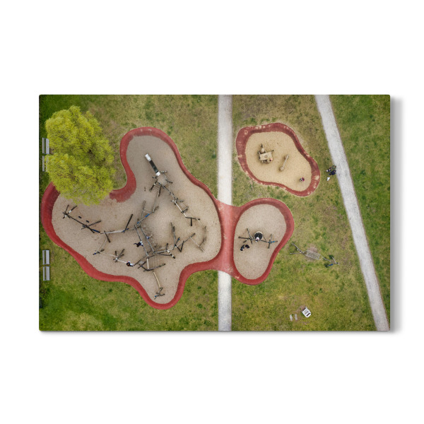 Galerie-Print "Hamburg-Harburg Schlossspielplatz" 30x20 cm artboxONE