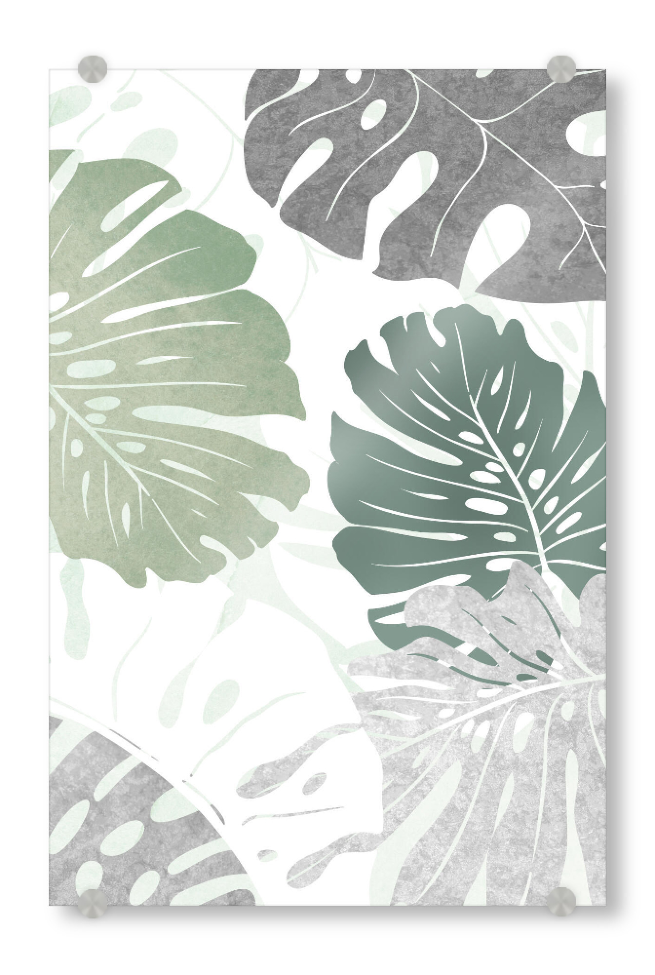 Acrylglasbild "Botanik Kunst" artboxONE - Floral