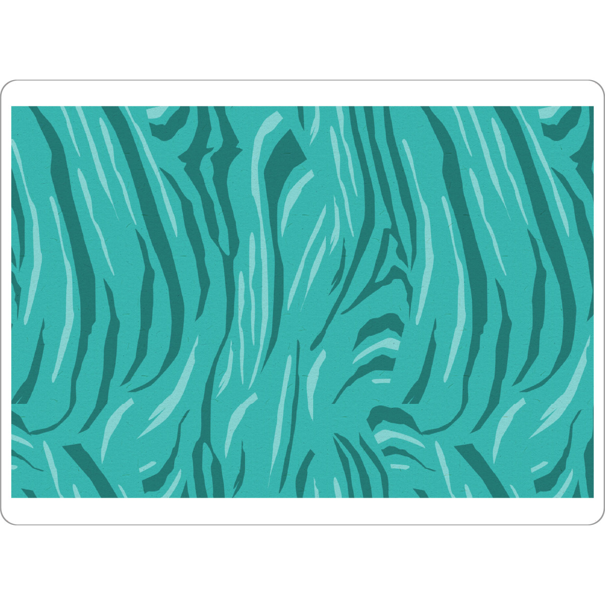 Tischset "Zebra: Modern Art" artboxONE - Natur,Tiere,Abstrakt