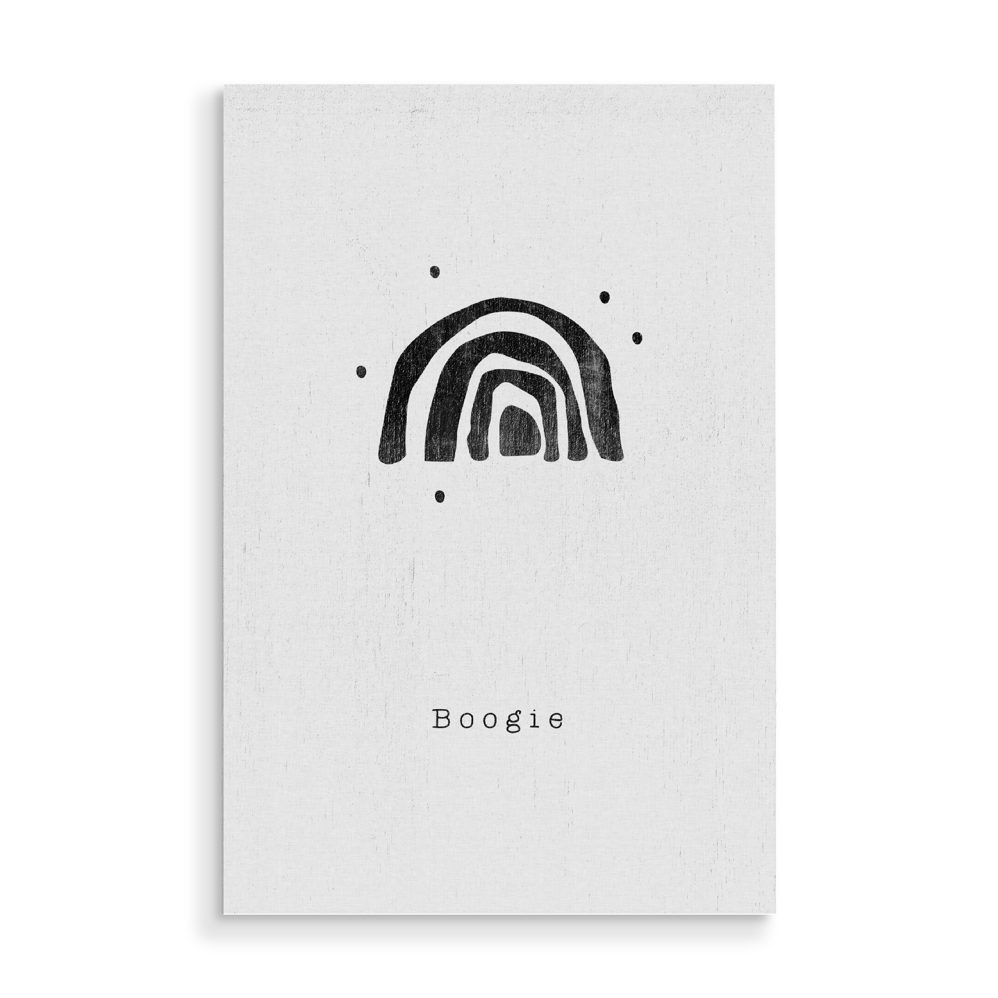 Holzbild "Zitat-Set - Boogie" artboxONE - Typografie,Abstrakt,Festivals,Galaxy,Lustig