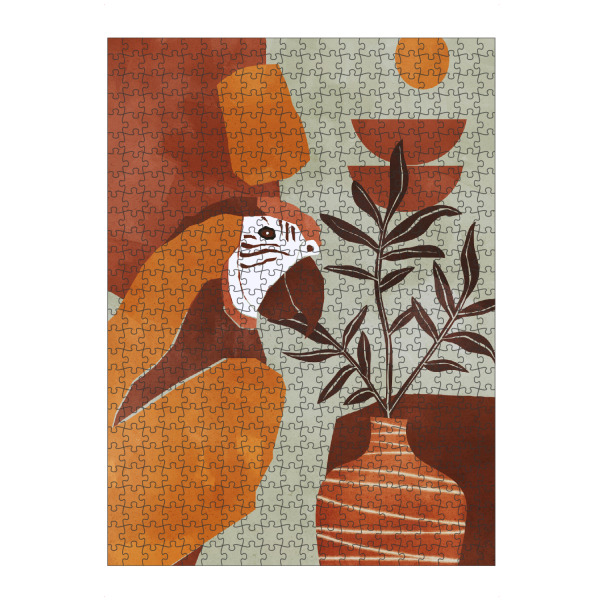 Puzzle Ravensburger "Boho-Ara von TAS" artboxONE - Natur,Floral,Tiere