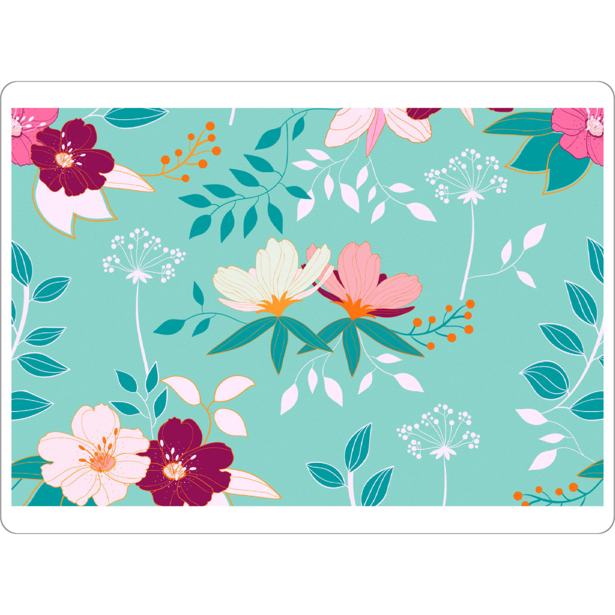 Tischset "Sommerlich-frischer Blumentraum" artboxONE - Typografie,Floral