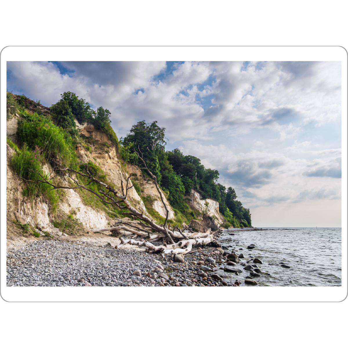 Tischset "Steilküste auf Rügen" artboxONE - Natur,Reise,Reise / Strand und Meer