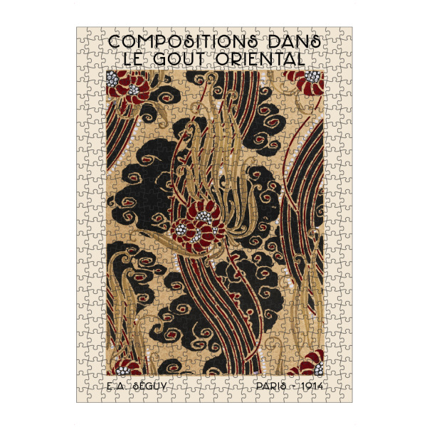 Puzzle Ravensburger "Orientalische Komposition" artboxONE - Natur,Floral,Abstrakt