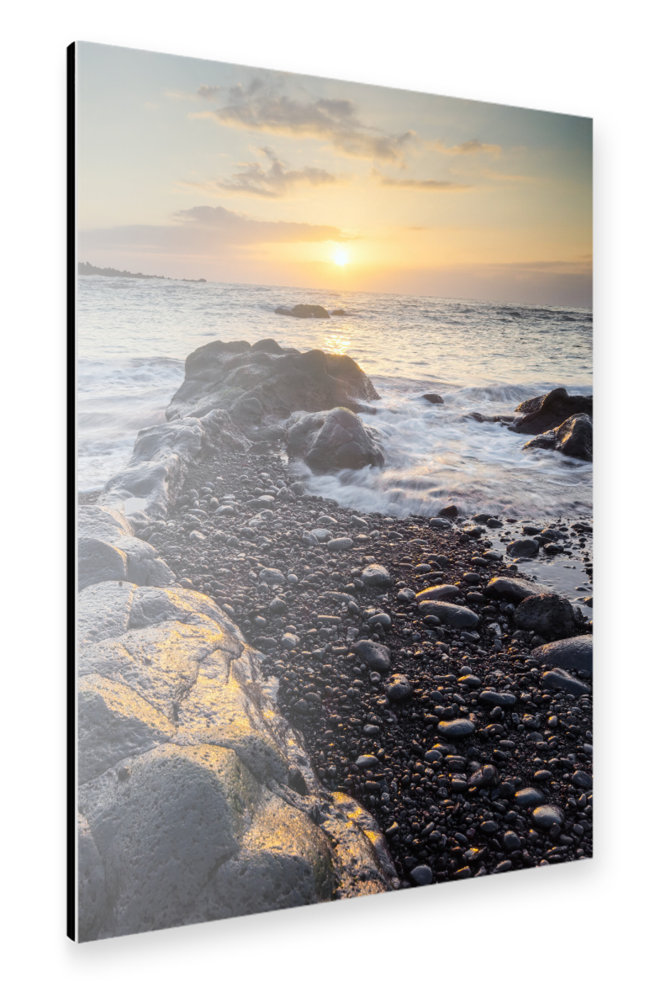 Alu-Dibond "Playa Jardin auf Teneriffa" 30x20 cm artboxONE