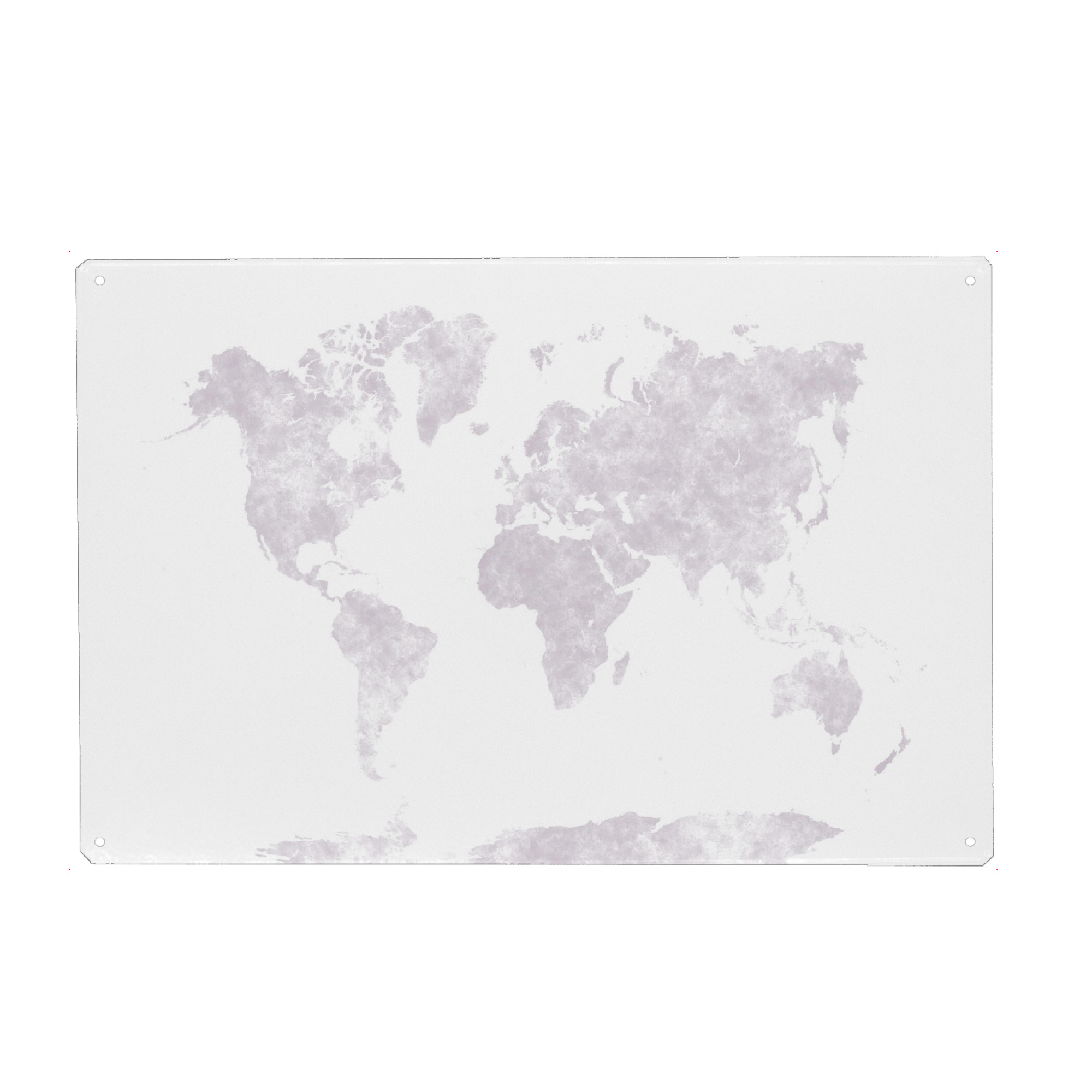 Holzbild "Weltkarte in Pastellfarben-a" artboxONE - Abstrakt,Kartografie - Karte,Karten,Aquarell,Farbe,Weltkarte,Atlas,Abbildung,Flach,Bunt,Pastell