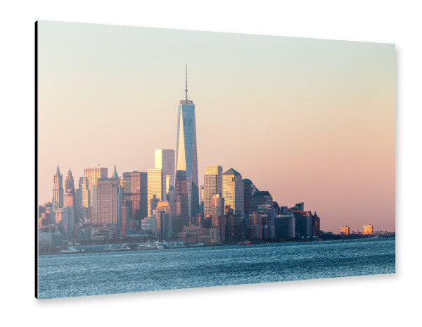 Alu-Dibond "Lower Manhattan, New York City" 30x20 cm artboxONE