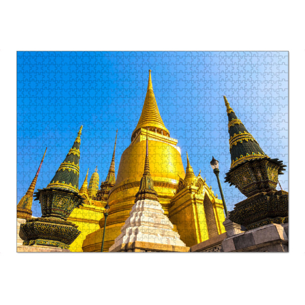 Puzzle Ravensburger "Wat Phra Kaeo, Bangkok, Thailand" artboxONE - Städte,Architektur,Reise / Asien