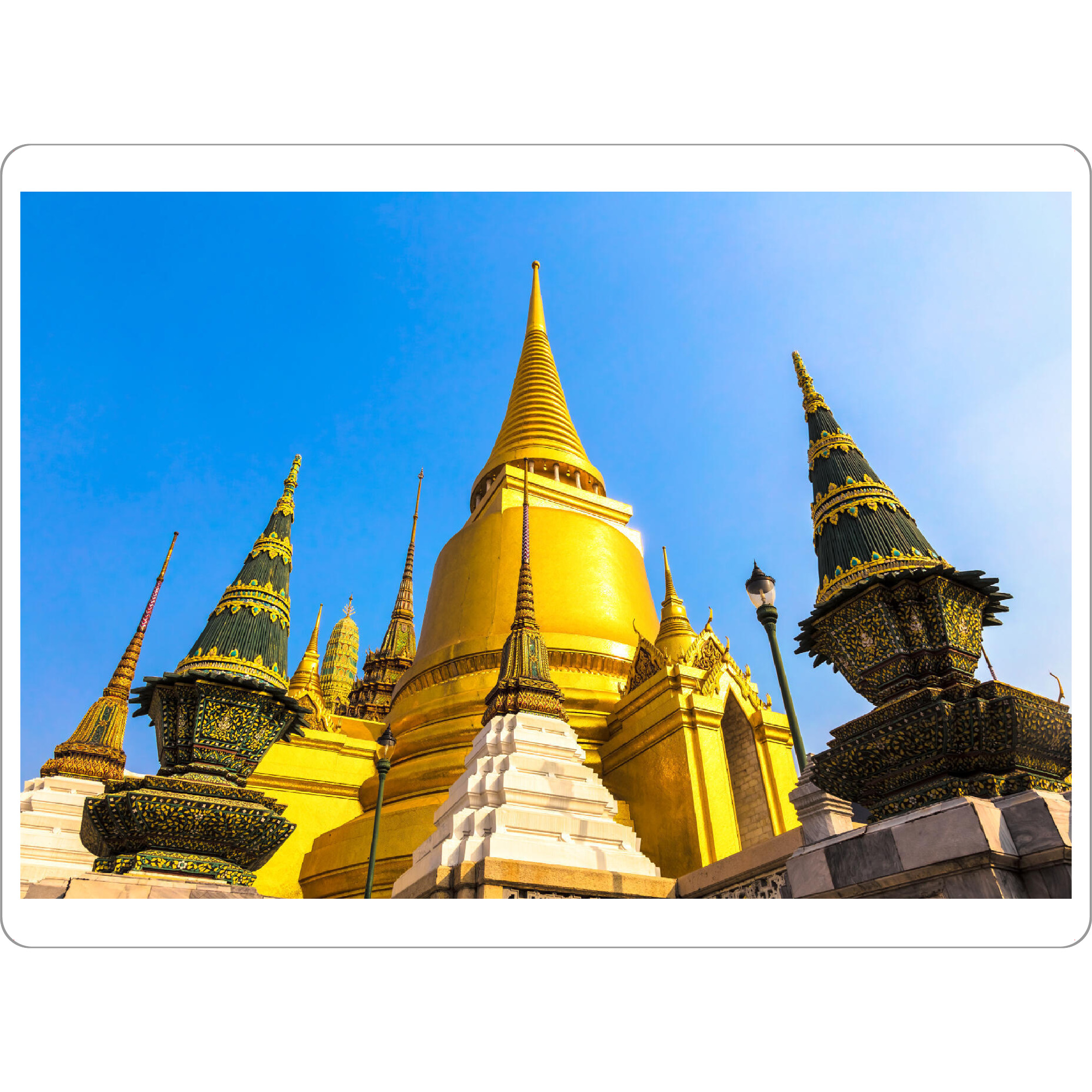 Tischset "Wat Phra Kaeo, Bangkok, Thailand" artboxONE - Städte,Architektur,Reise / Asien