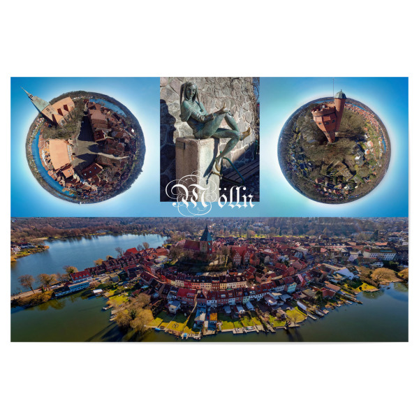 Poster 30x20 cm "Till-Eulenspiegel-Stadt Mölln" artboxONE - Städte,Reise,Architektur,Reise / Länder,Städte / Weitere