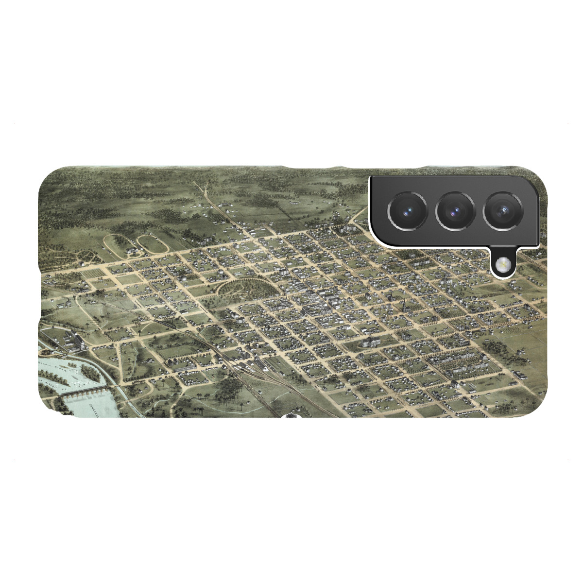 Samsung Galaxy "Antike Karte von South Carolina" Premium-Case Handyhülle artboxONE