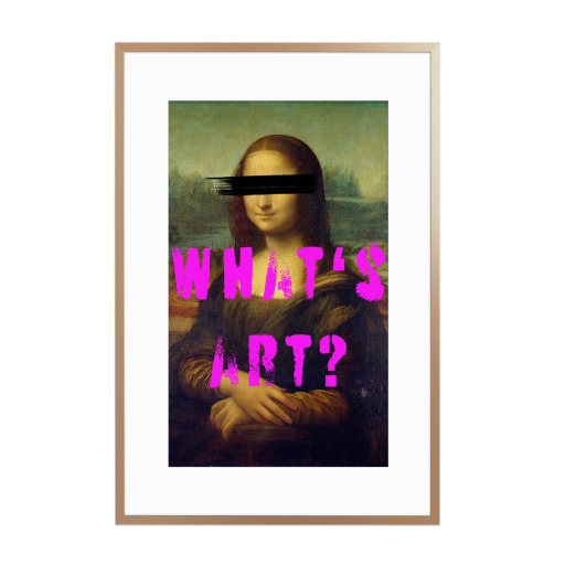 Whats Art' Mona Lisa HouseofWalls