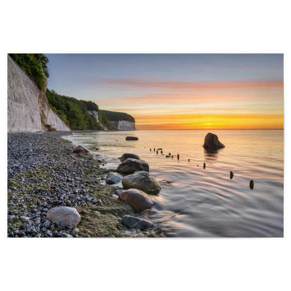 Poster "Piratenschlucht auf Rügen" artboxONE - Natur,Reise,Reise / Strand und Meer