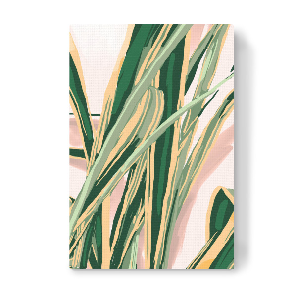 Leinwandbild "Botanische Entfaltung erröten" artboxONE - Natur,Floral