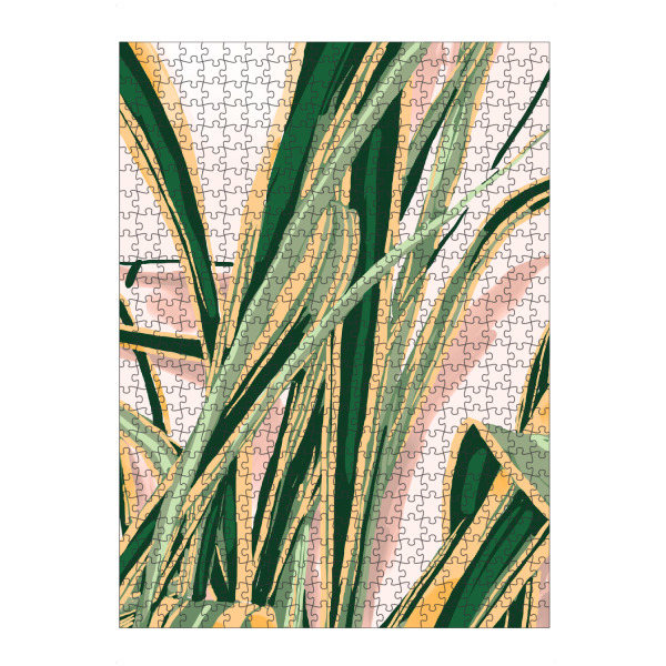 Puzzle Ravensburger "Botanische Entfaltung erröten" artboxONE - Natur,Floral