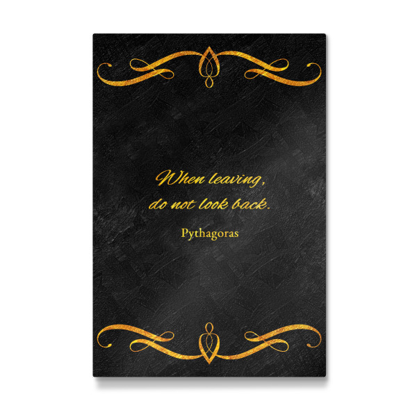 Galerie-Print "Schau nicht zurück" 30x20 cm artboxONE