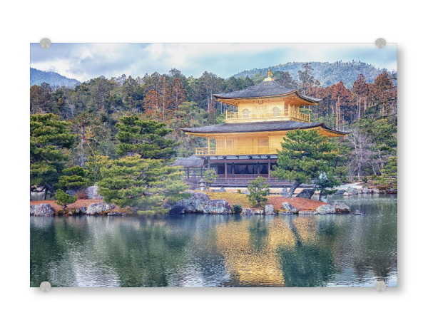 Acrylglasbild "Kyoto-Tempel" artboxONE - Städte,Reise,Architektur,Reise / Asien,Reise / Länder