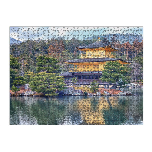 Puzzle Ravensburger "Kyoto-Tempel" artboxONE - Städte,Reise,Architektur,Reise / Asien,Reise / Länder
