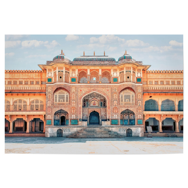 Poster "Jaipur-Festung" artboxONE - Städte,Reise,Architektur,Reise / Asien,Reise / Länder