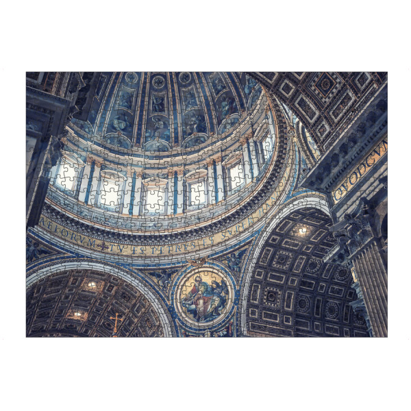 Puzzle Ravensburger "Kuppel der Basilika" artboxONE - Städte,Reise,Architektur,Reise / Länder,Städte / Rom