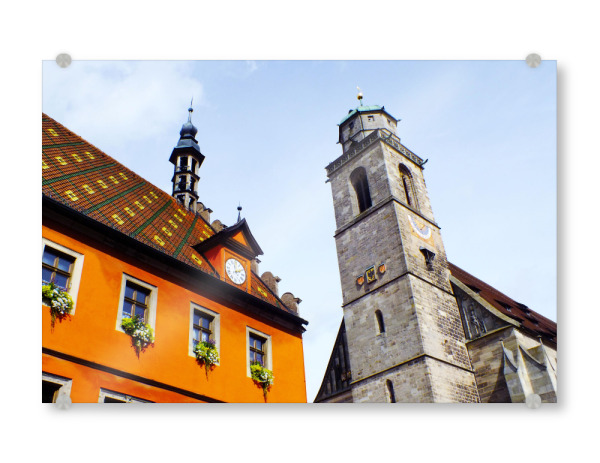 Acrylglasbild "Dinkelsbühl in Bayern" artboxONE - Städte,Reise,Architektur,Reise / Länder