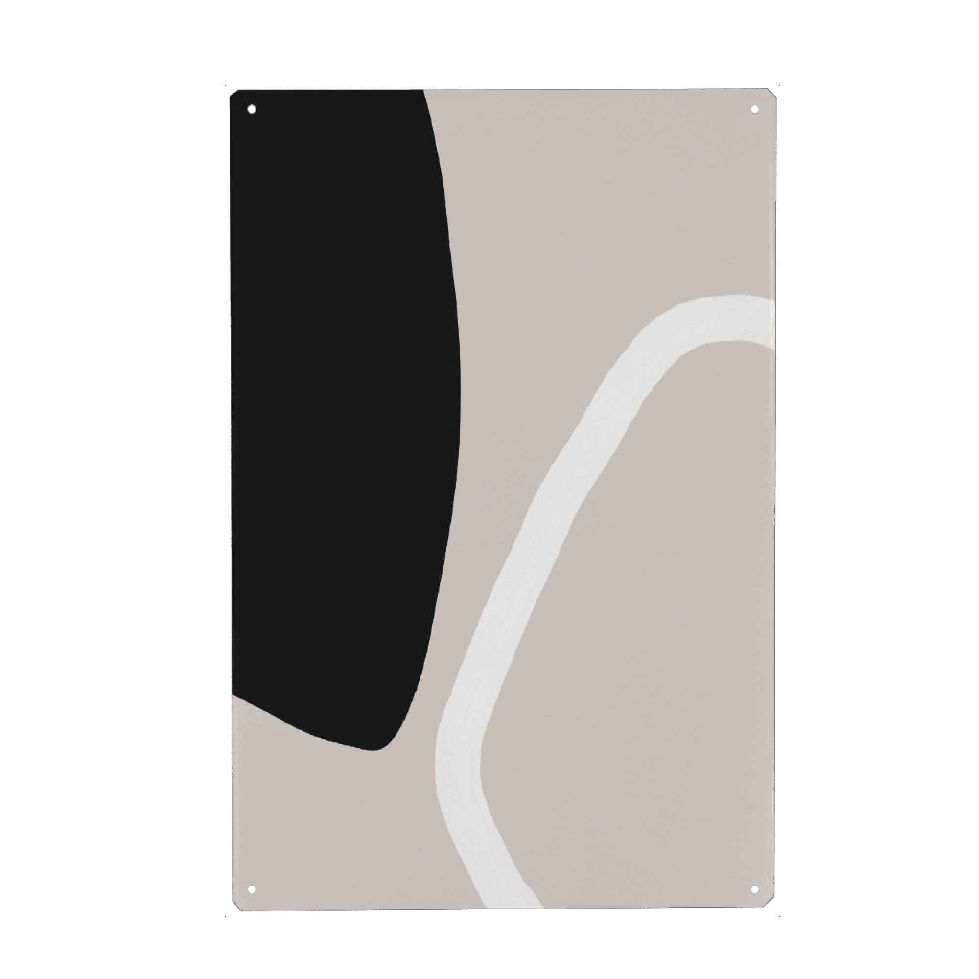 Holzbild "Here with you" artboxONE - Abstrakt,Geometrie