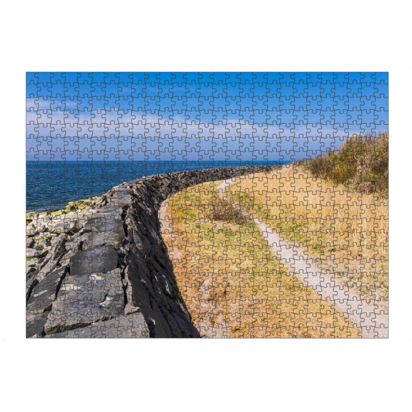 artboxONE Puzzle "Steinwall, Küste, Ostsee" artboxONE - Natur,Reise,Architektur,Reise / Strand und Meer