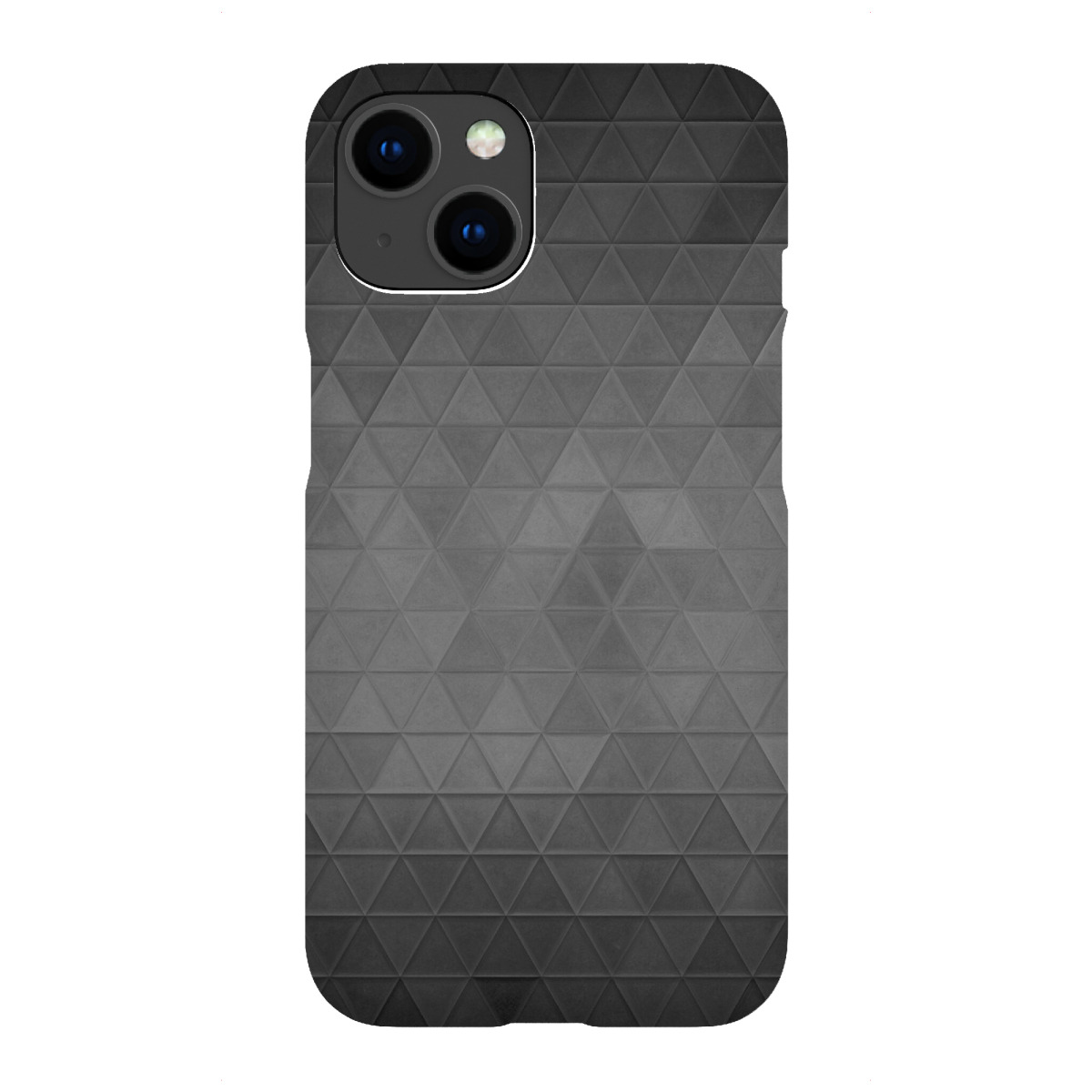 iPhone "Mosaik schwarz hellgrau" Premium-Case Handyhülle artboxONE