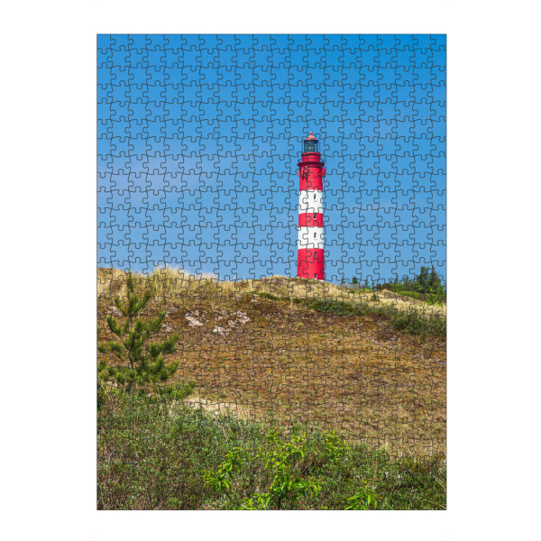 artboxONE Puzzle "Düne, Leuchtturm und Himmel" artboxONE - Natur,Reise,Architektur
