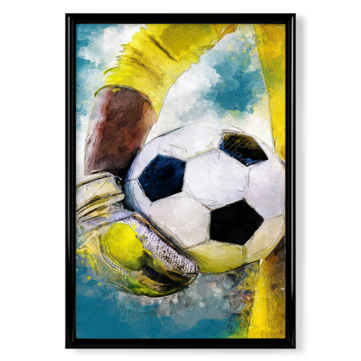 Torhüter-Fußball-Kunst