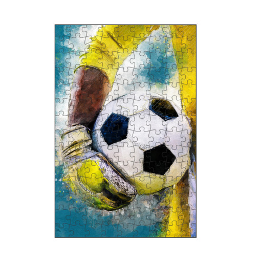 Torhüter-Fußball-Kunst